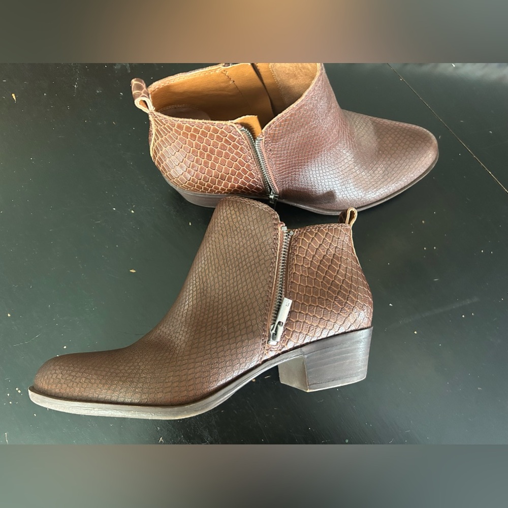 Lucky Brand leather boots